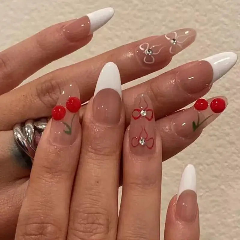 Explore Trendy Strawberry Fake Nails and Elevate Your Look Today - 3