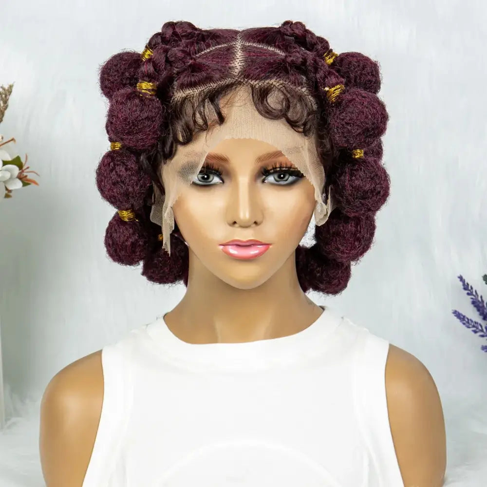 Explore Trendy Synthetic HD Lace Wigs and Braided Hair Styles - 1BBUG