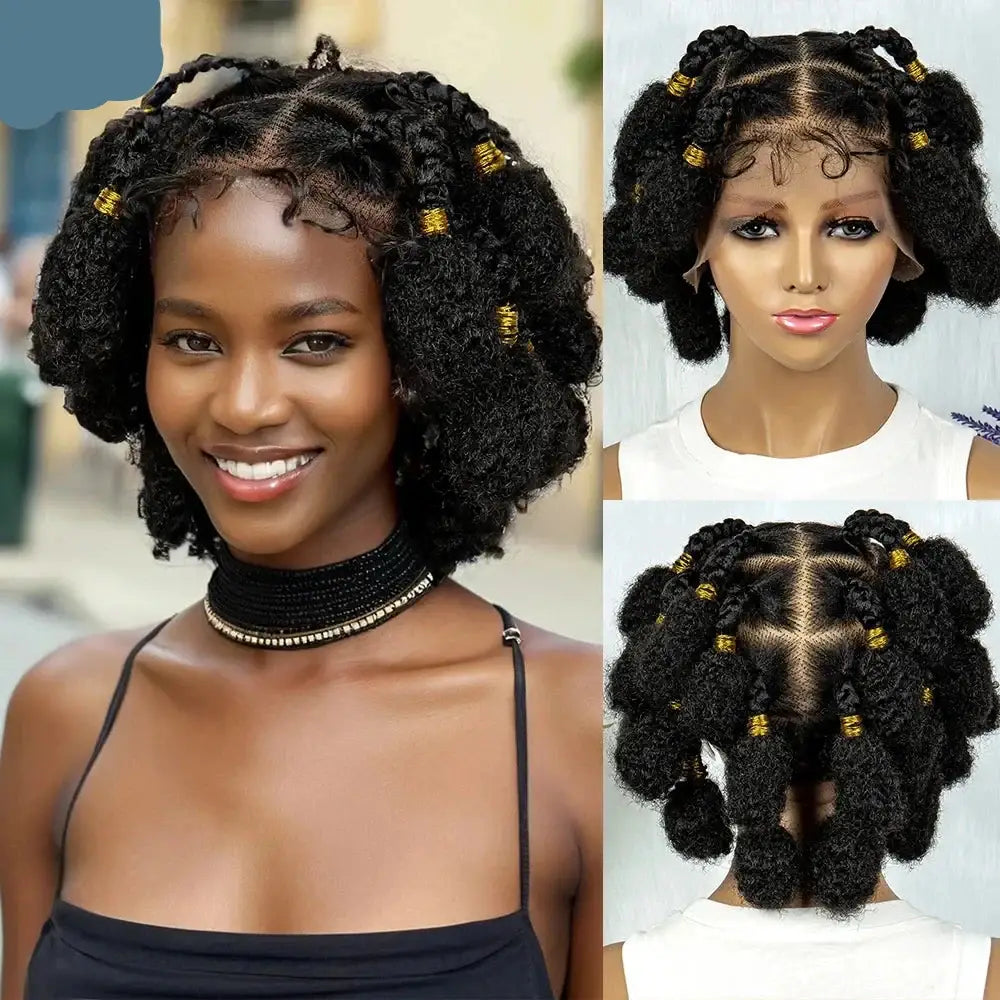 Explore Trendy Synthetic HD Lace Wigs and Braided Hair Styles