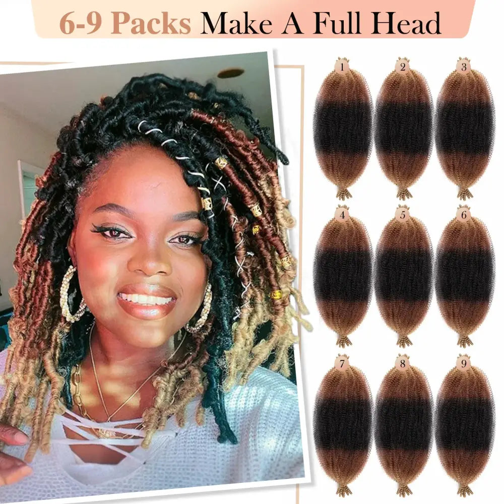 Explore Trendy Wigs: Pre Separated Springy Afros for a Fresh Look