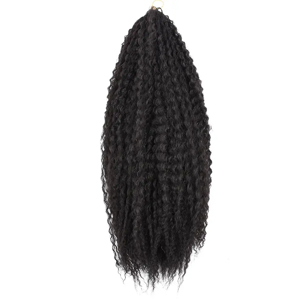 Explore Unique Afro Kinky Curly Products at Queen Afro - #1B / 20inches / 9Pcs/Lot