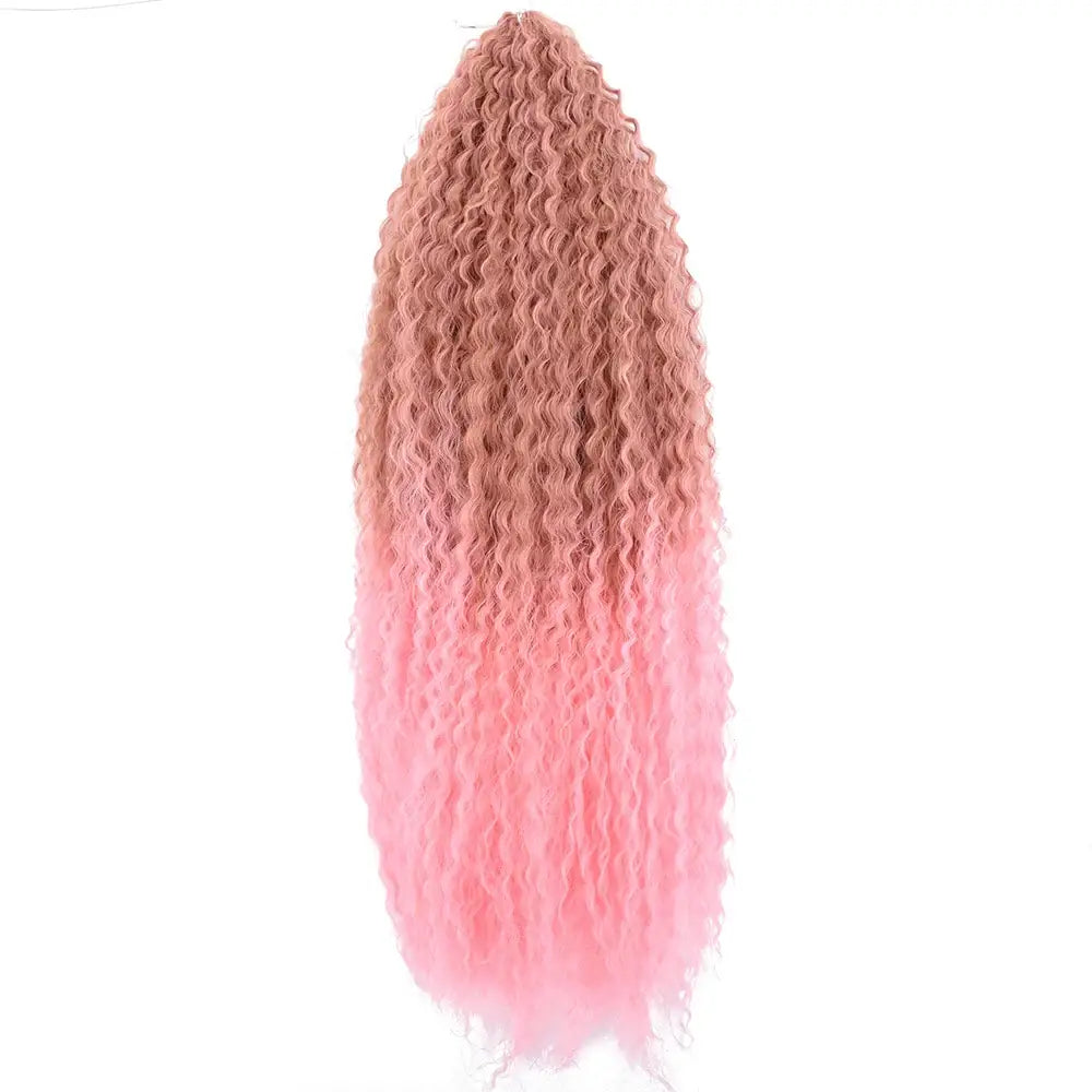 Explore Unique Afro Kinky Curly Products at Queen Afro - Pink / 20inches / 9Pcs/Lot