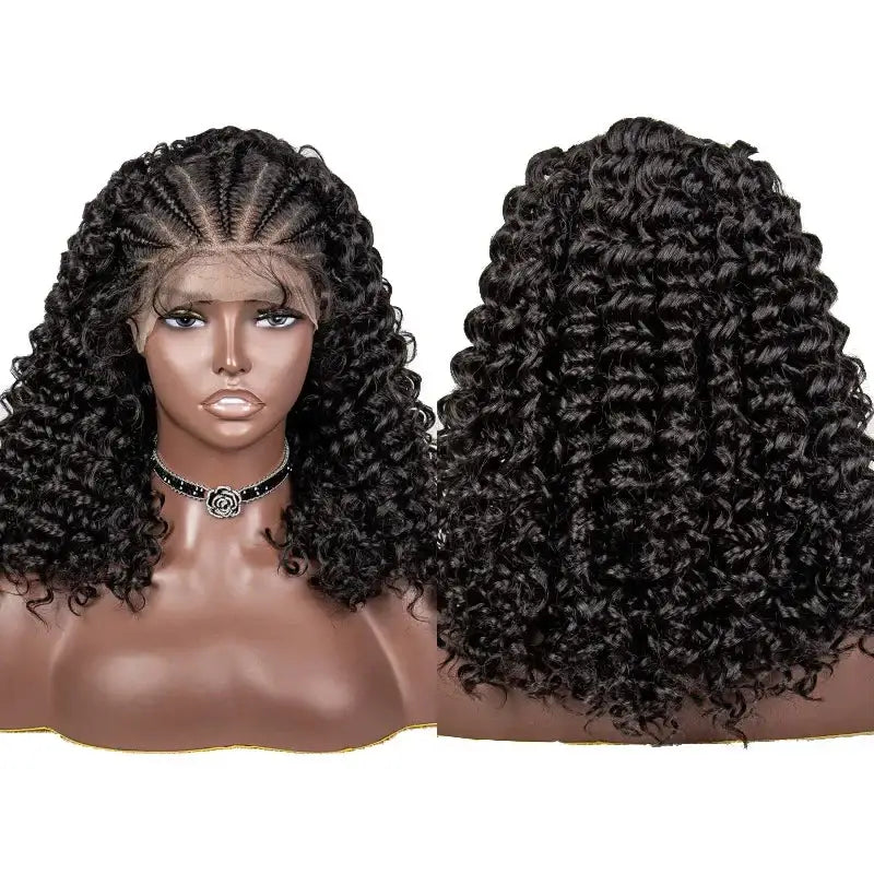 Explore Unique Kinky Afro Curly Wigs in New Arrivals Today - #1 / 18inches / 13*6