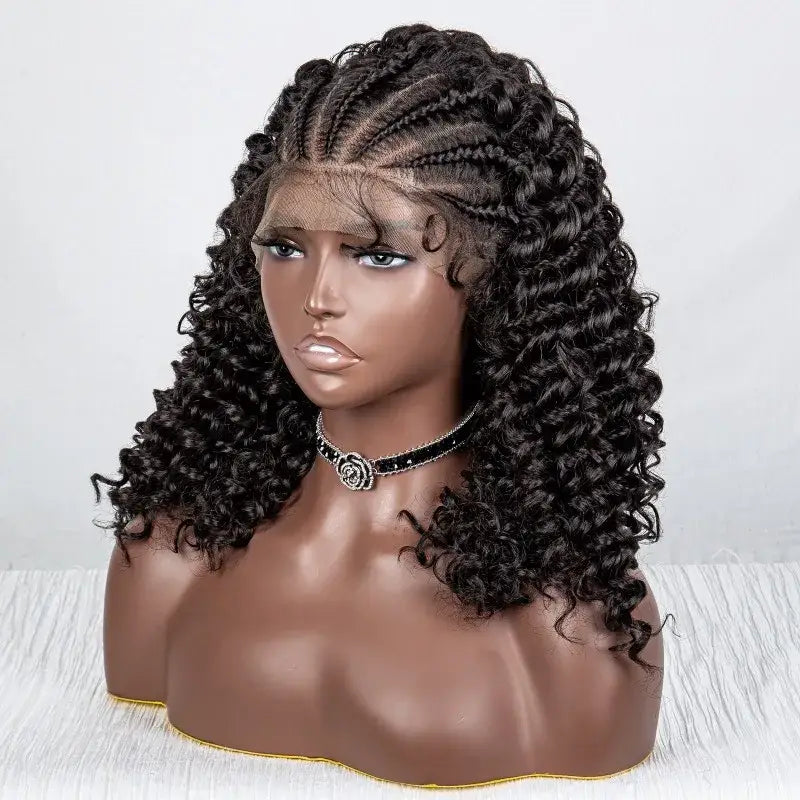 Explore Unique Kinky Afro Curly Wigs in New Arrivals Today - #1 / 18inches / 13*6