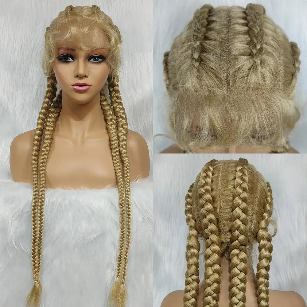 Exquisite Synthetic Braided Wigs to Transform Your Look with Confidence - 27-613 / 1 pc 37 inches