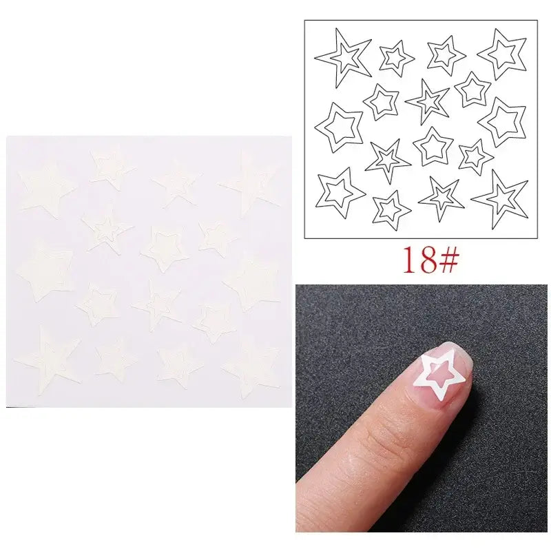 Fabulous Nail Art and Manicure Tip Guides for Unique Style - 18 10 sheets