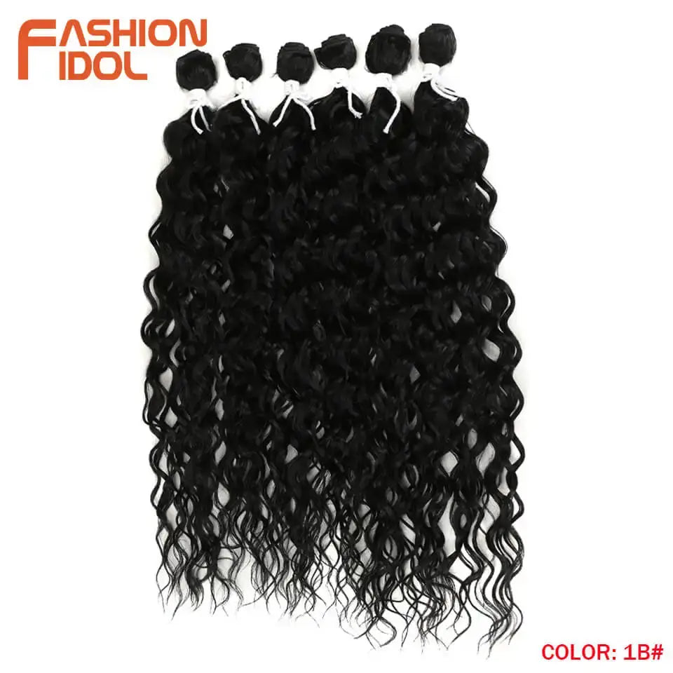 Glamorous Hair Extensions for Kinky Curly and Afro Kinky Styles - 1B / 24 26 28 Inches