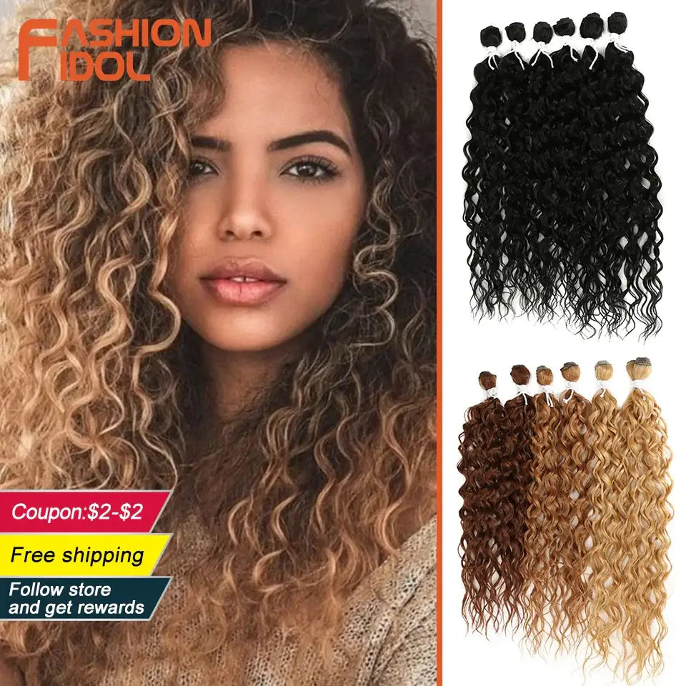 Glamorous Hair Extensions for Kinky Curly and Afro Kinky Styles