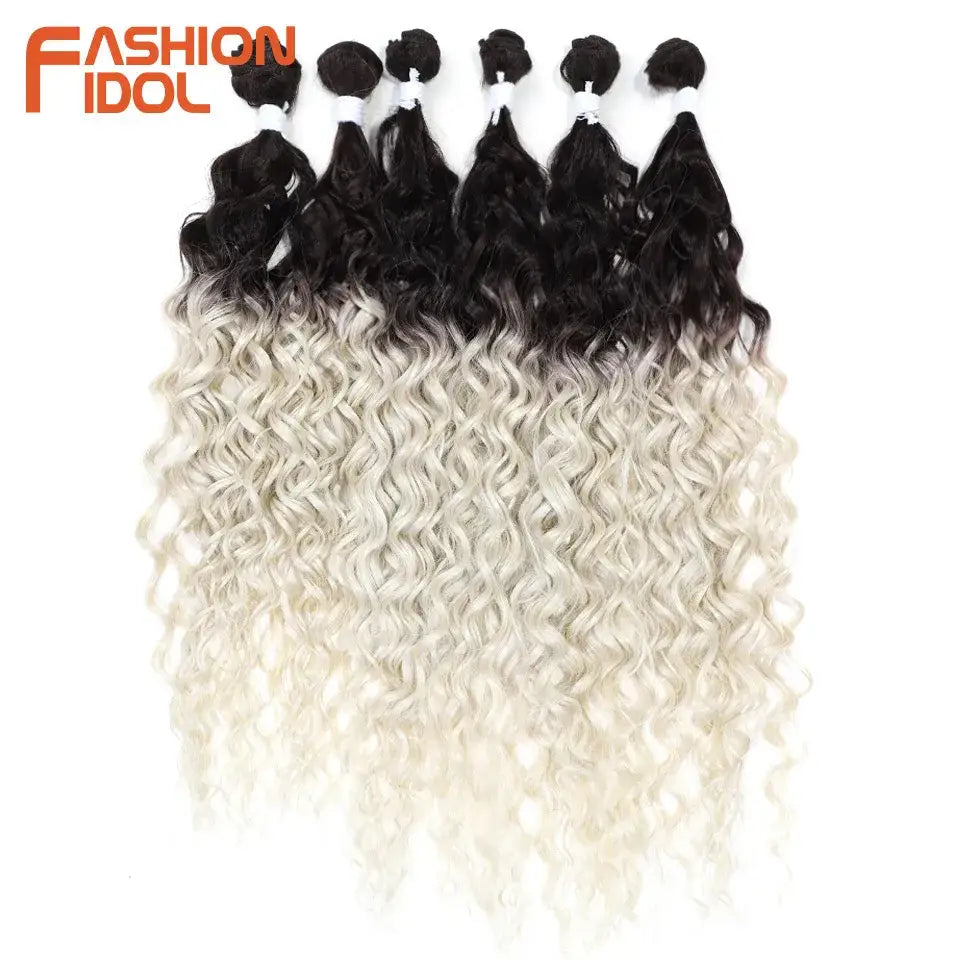 Glamorous Hair Extensions for Kinky Curly and Afro Kinky Styles - TT4-GREYB / 24 26 28 Inches