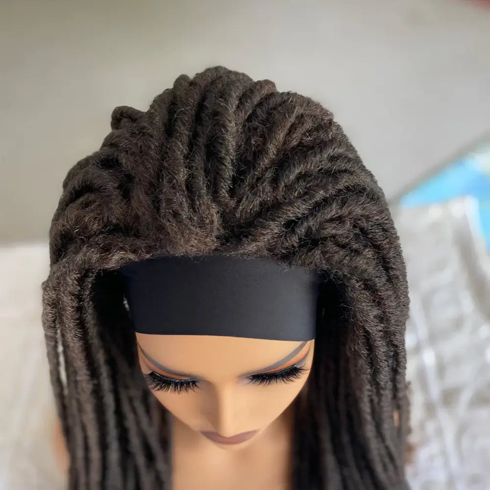 Goddess Locs Ombre Headband Wig for Everyday Beauty and Style