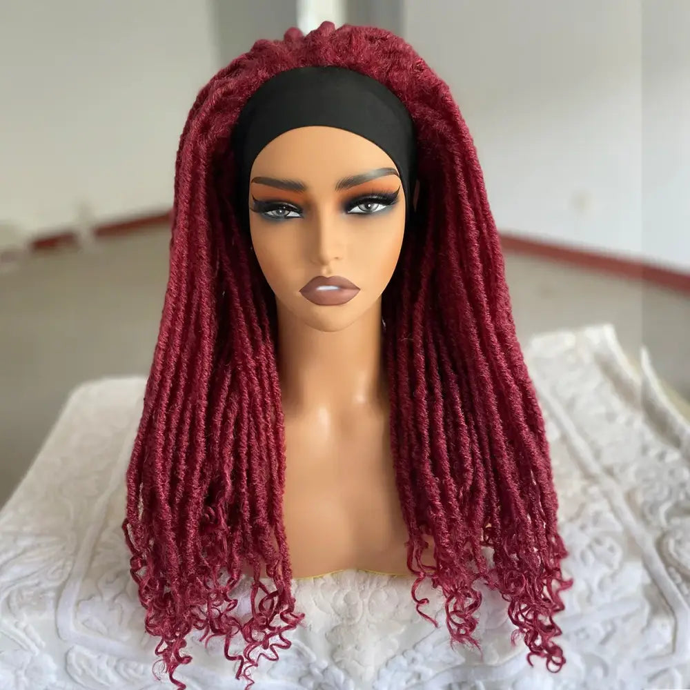 Goddess Locs Ombre Headband Wig for Everyday Beauty and Style - Bug