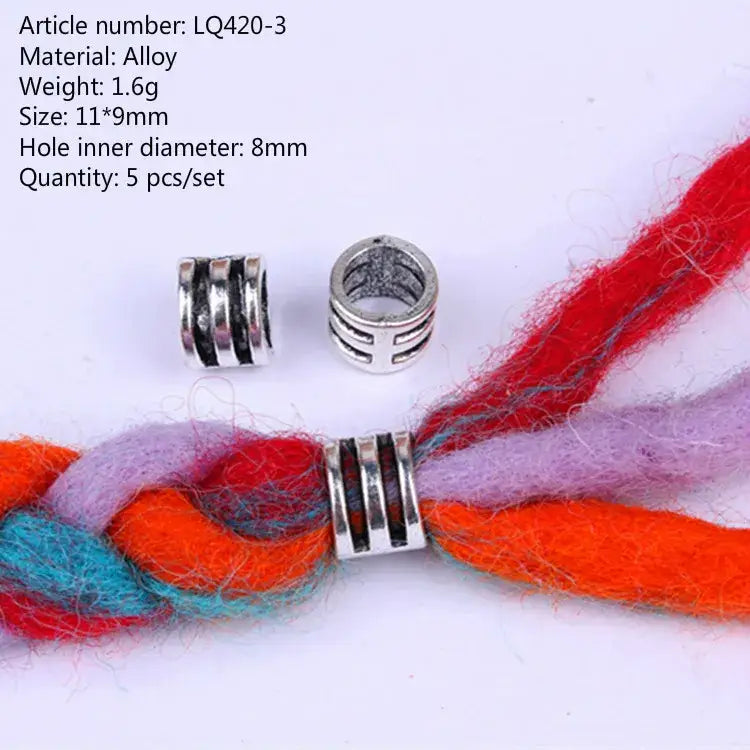 Ignite Your Beauty with Pcs Viking Beads for Authentic Self-Expression - 5pcs NO.25