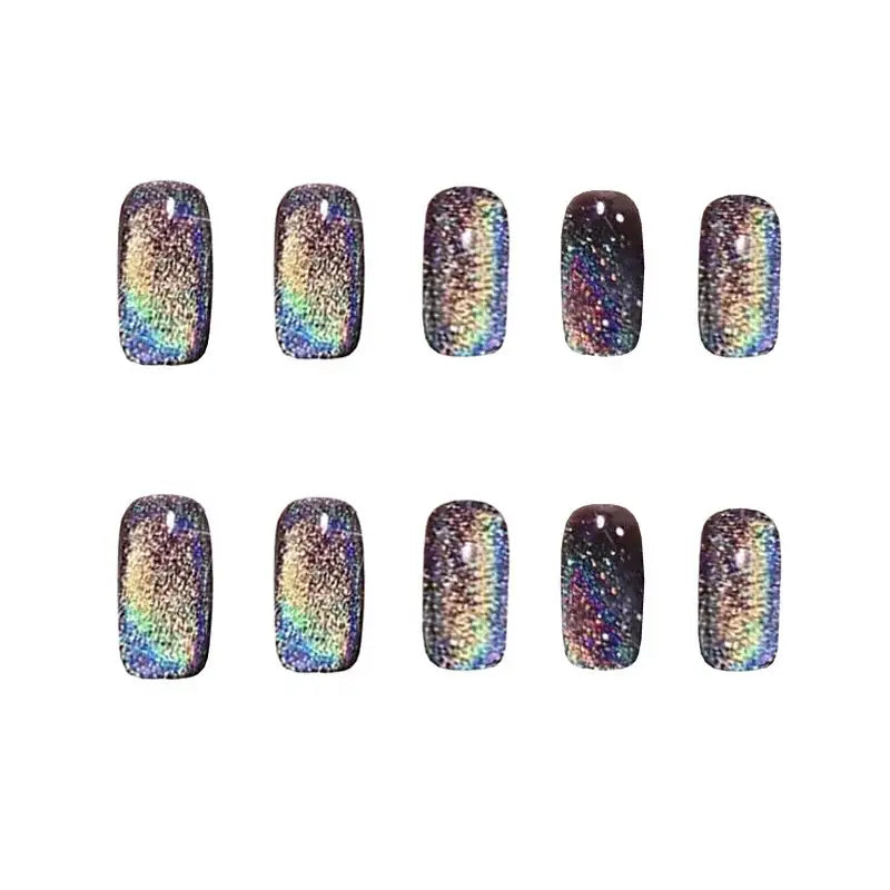 Laser Rainbow Cat’s Eye Nail Products for Unique Beauty Expression - Black Colour (glue)