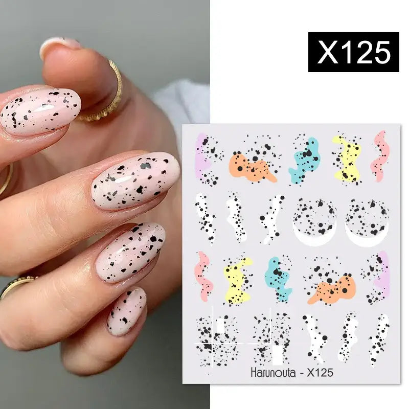 Lavender Spring Flower Nail Decals and Beauty Products at Queen Afro - X125