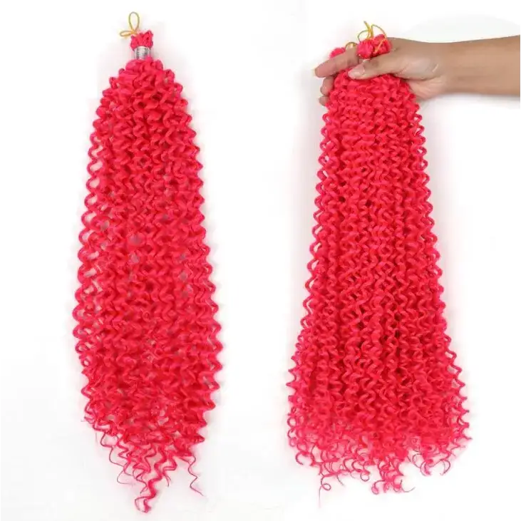 Lydia Bohemian Braids: Transform Your Look with Bold Style - Pink / 28inches