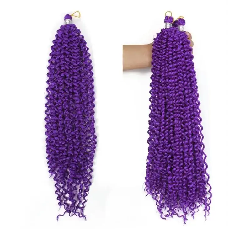 Lydia Bohemian Braids: Transform Your Look with Bold Style - #Purple / 28inches