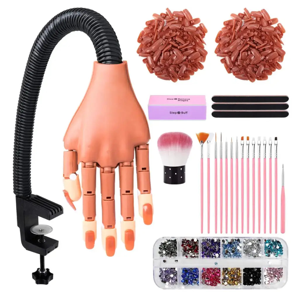 Nail Art Essentials and Practice Hands at Queen Afro - set2 withbox