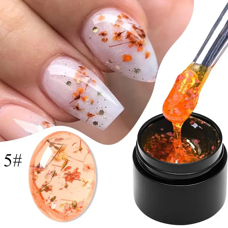 Nail Gel Collection with Macaron Glitter Sequins for Unique Designs - K0259