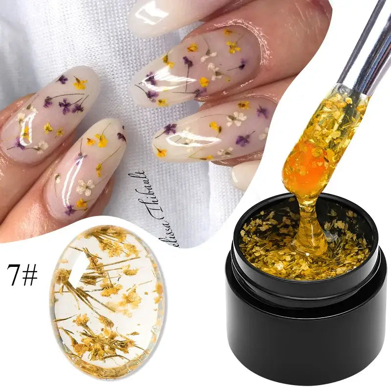 Nail Gel Collection with Macaron Glitter Sequins for Unique Designs - K0262