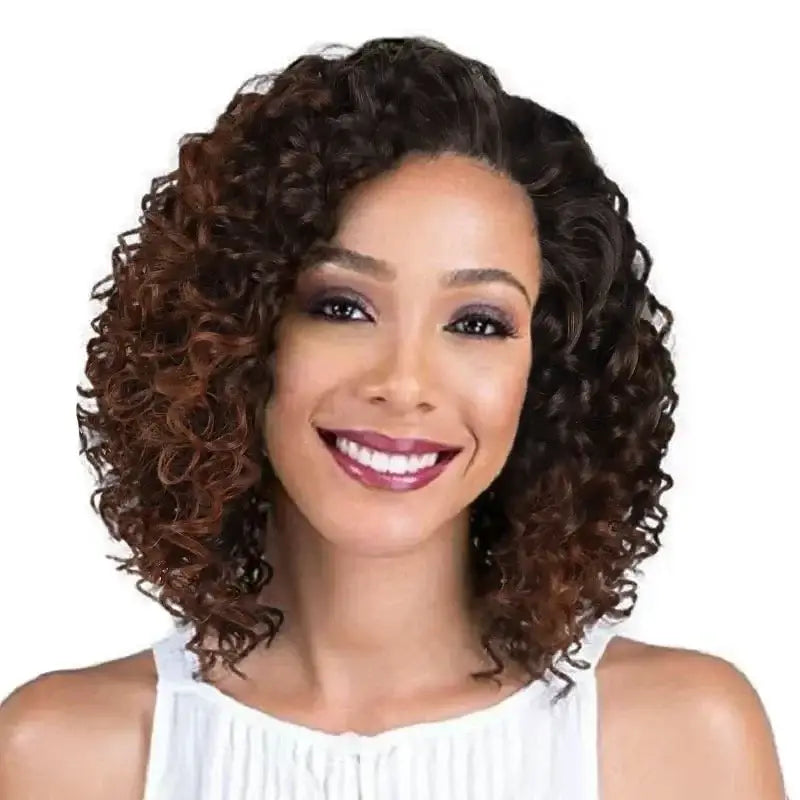 New Arrivals: Afro Black Curly Wigs to Elevate Your Style - Ombre Auburn