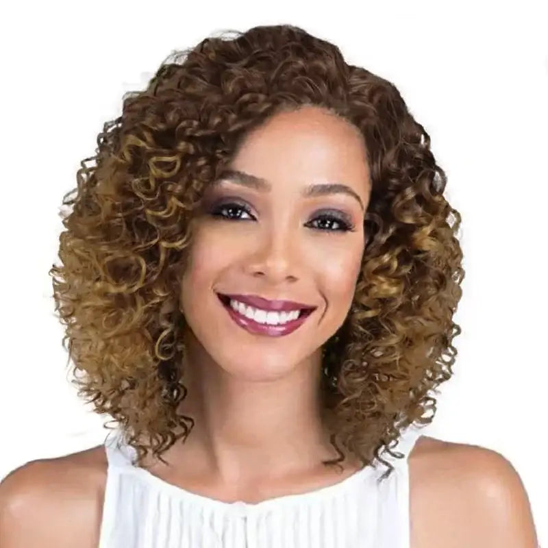 New Arrivals: Afro Black Curly Wigs to Elevate Your Style - Ombre Blonde