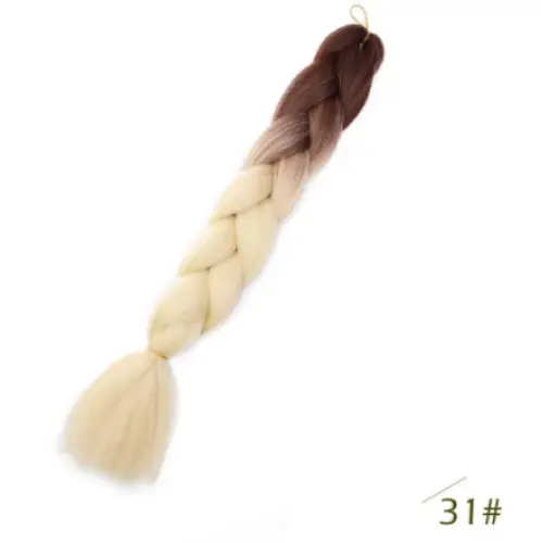 New Arrivals: Black Star Jumbo Braiding Hair for Unique Styles - B31 / 24inches / 1Pcs/Lot