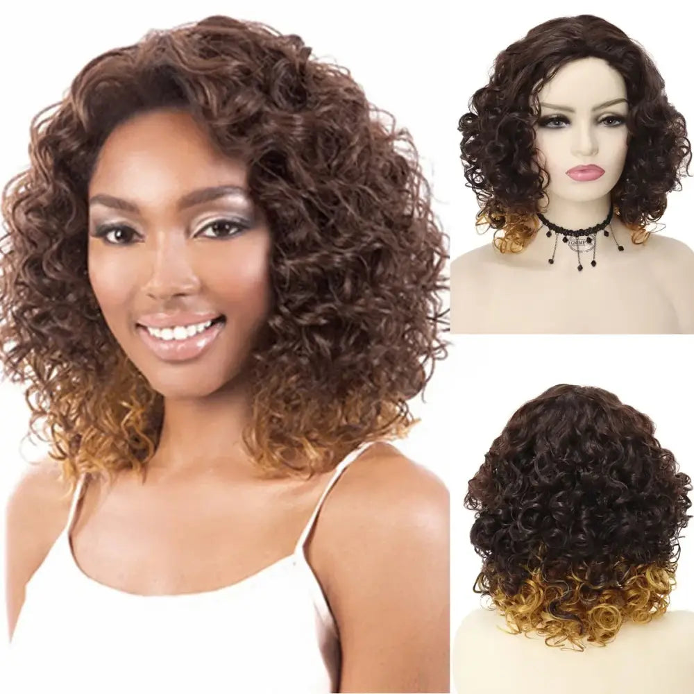 New Arrivals: Discover Kinky Curly Highlight Wigs and Accessories - OMBRE