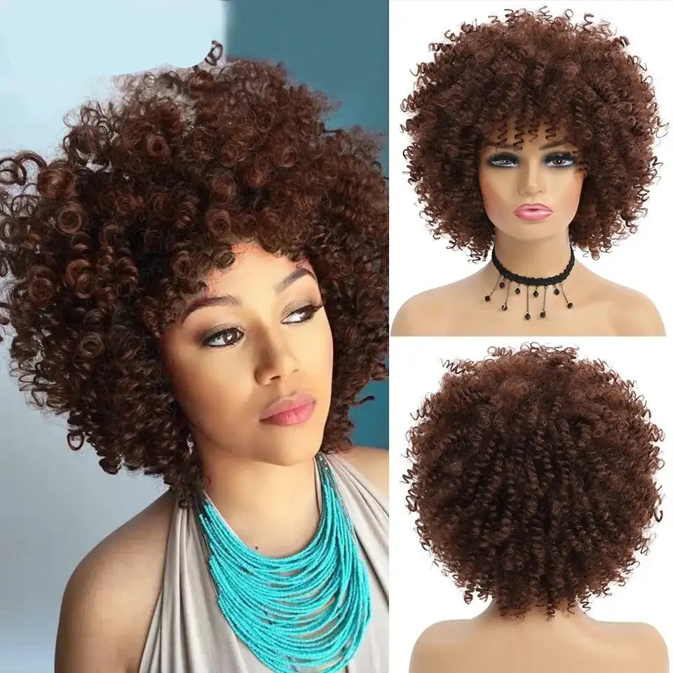 New Arrivals: Embrace Short Afro Kinky and Kinky Curly Wigs