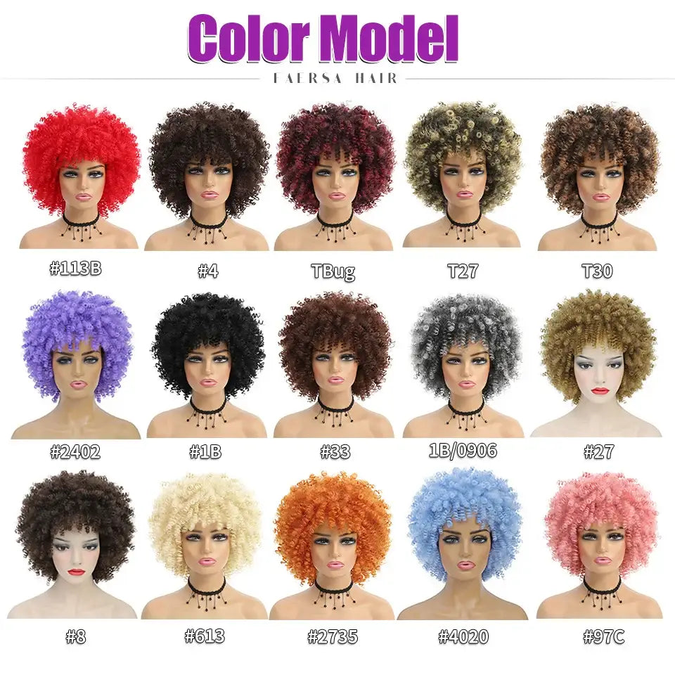 New Arrivals: Embrace Short Afro Kinky and Kinky Curly Wigs