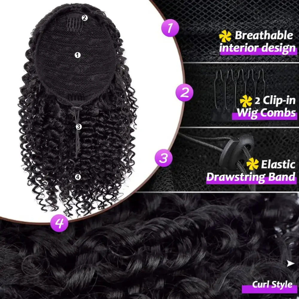 New Arrivals: Kinky Curly Ponytail Extensions to Elevate Your Style