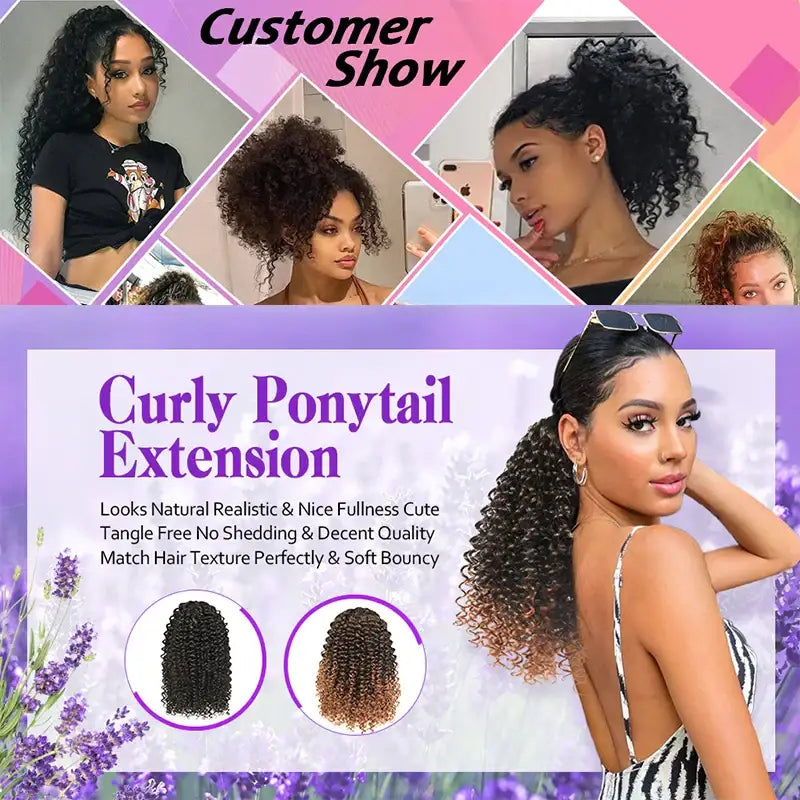 New Arrivals: Kinky Curly Ponytail Extensions to Elevate Your Style