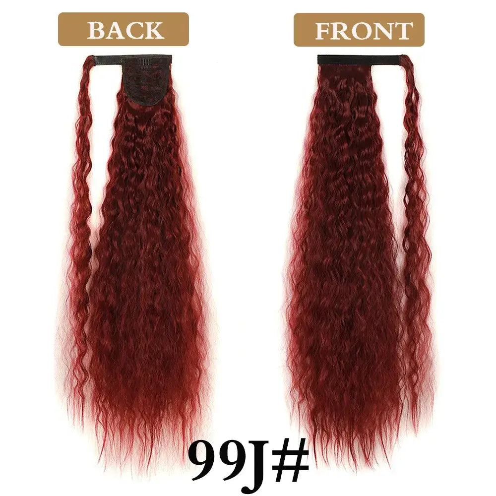 New Arrivals: Long Synthetic Corn Wavy Hairstyles and Wigs - MST8568-99J / 32inches