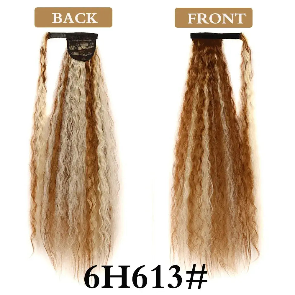 New Arrivals: Long Synthetic Corn Wavy Hairstyles and Wigs - MST8568-6H613 / 32inches