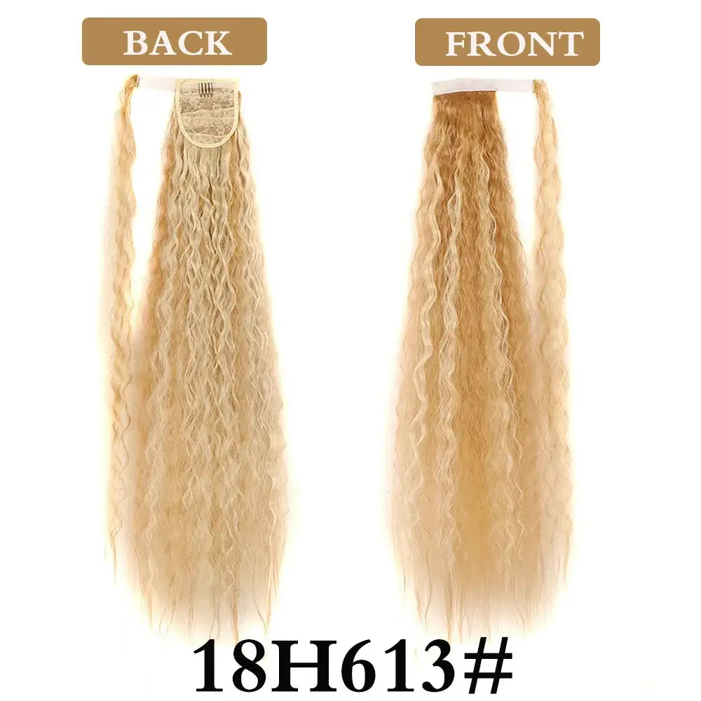 New Arrivals: Long Synthetic Corn Wavy Hairstyles and Wigs - MST8568-18H613 / 32inches