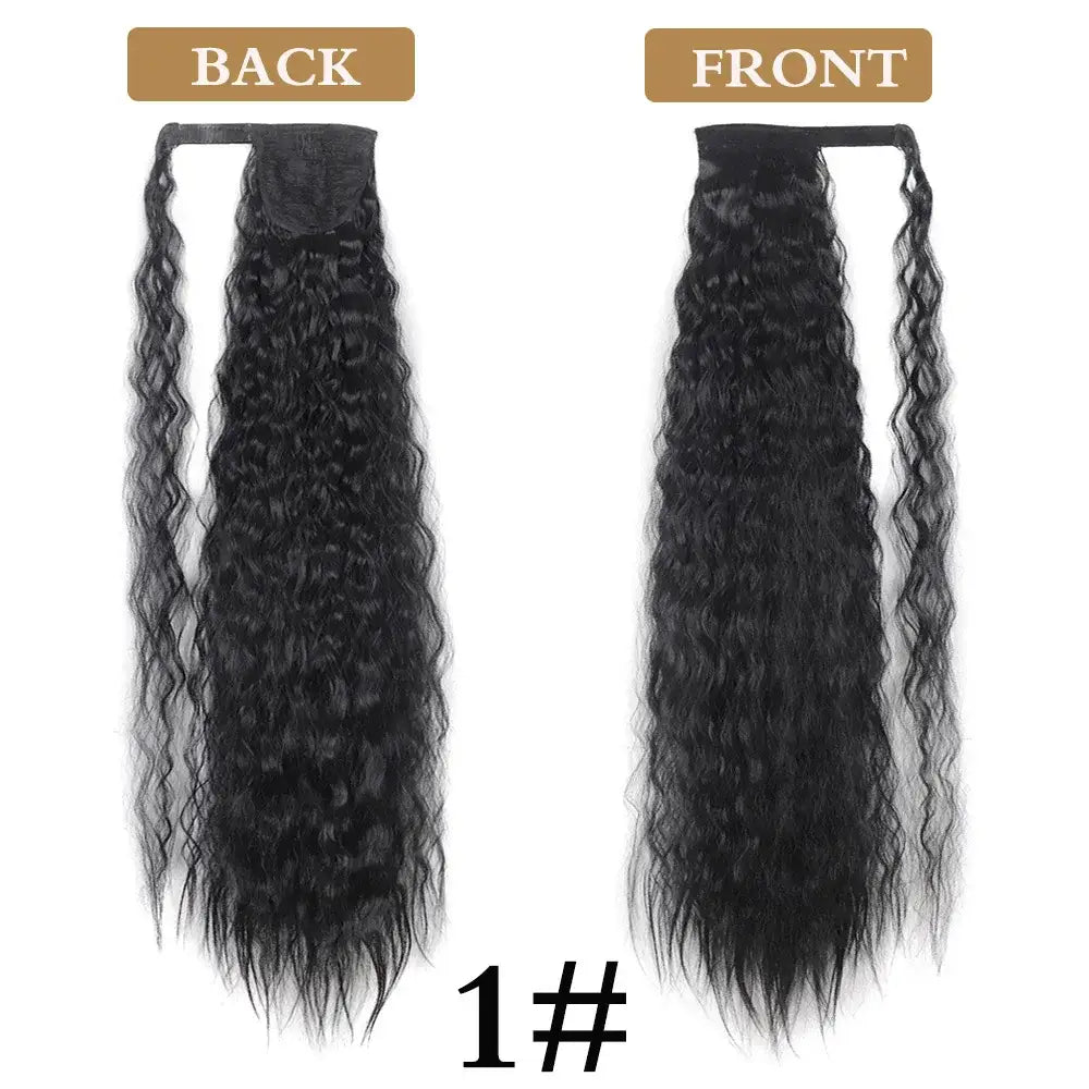 New Arrivals: Long Synthetic Corn Wavy Hairstyles and Wigs - MST8568-1 / 32inches