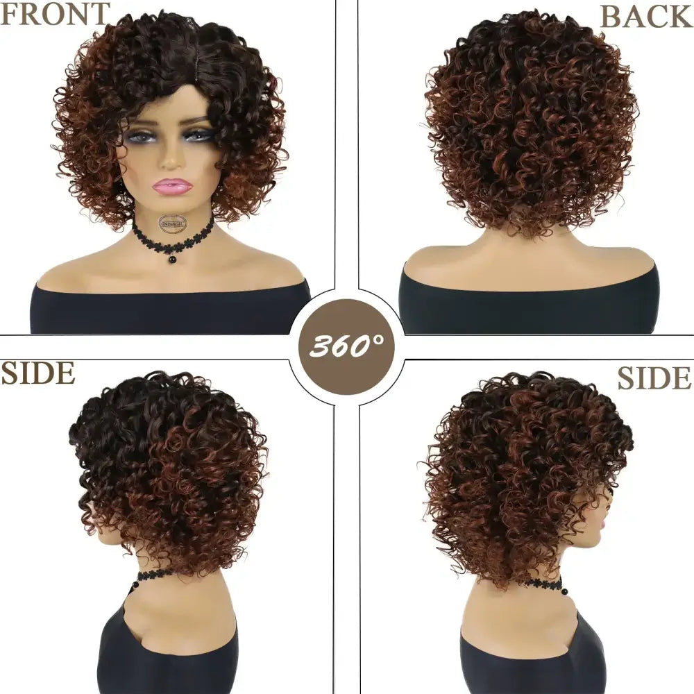 New Arrivals: Ombre Curly Brown Wigs for Fresh Beginnings