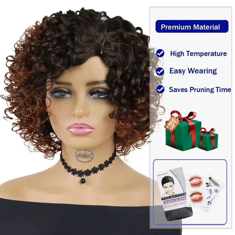 New Arrivals: Ombre Curly Brown Wigs for Fresh Beginnings