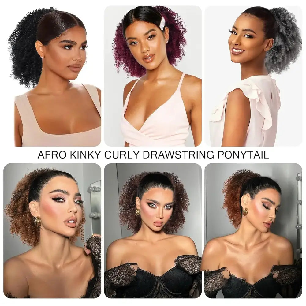 New Arrivals: Ponytail Extensions and Afro Kinky Curly Styles