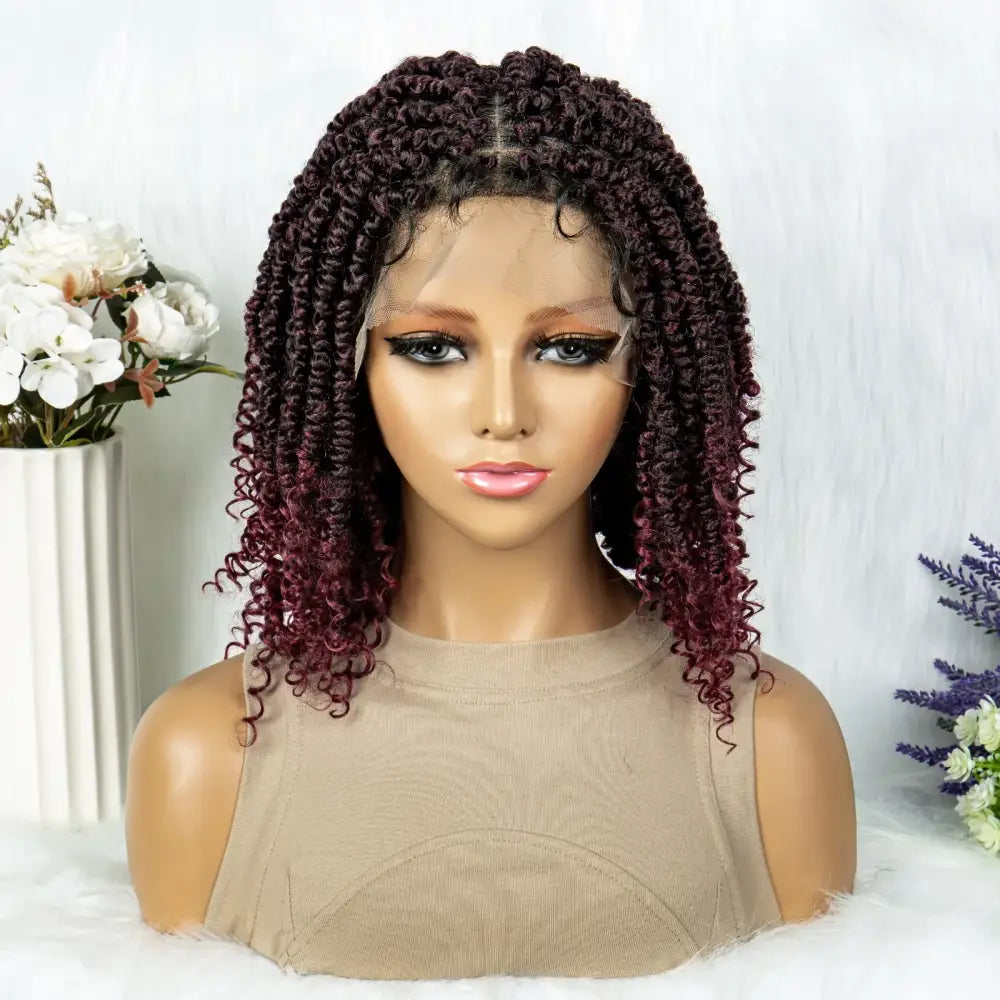 New Arrivals: Trendy Butterfly Locs Wigs and More in Synthetic Lace - 1BBUG / 14inches