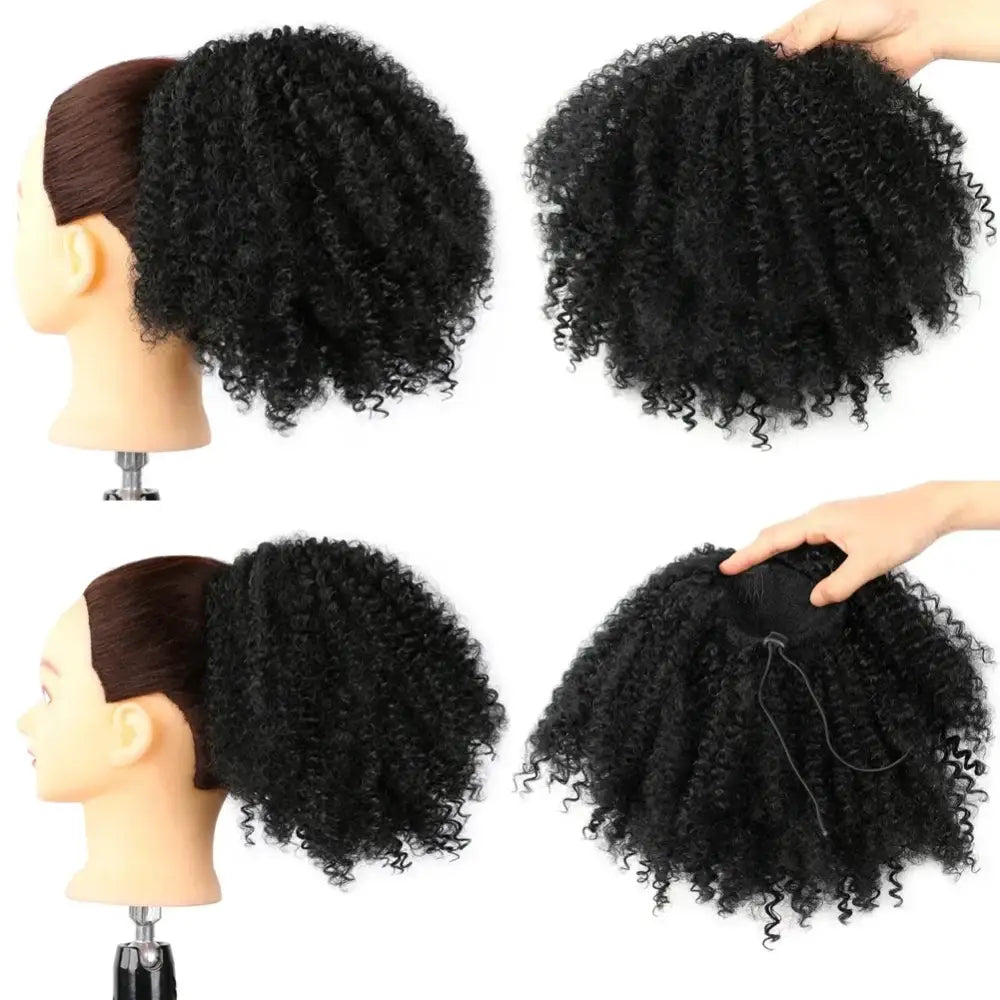 New Arrivals: Trendy Ponytail Extensions and Afro Puff Drawstrings