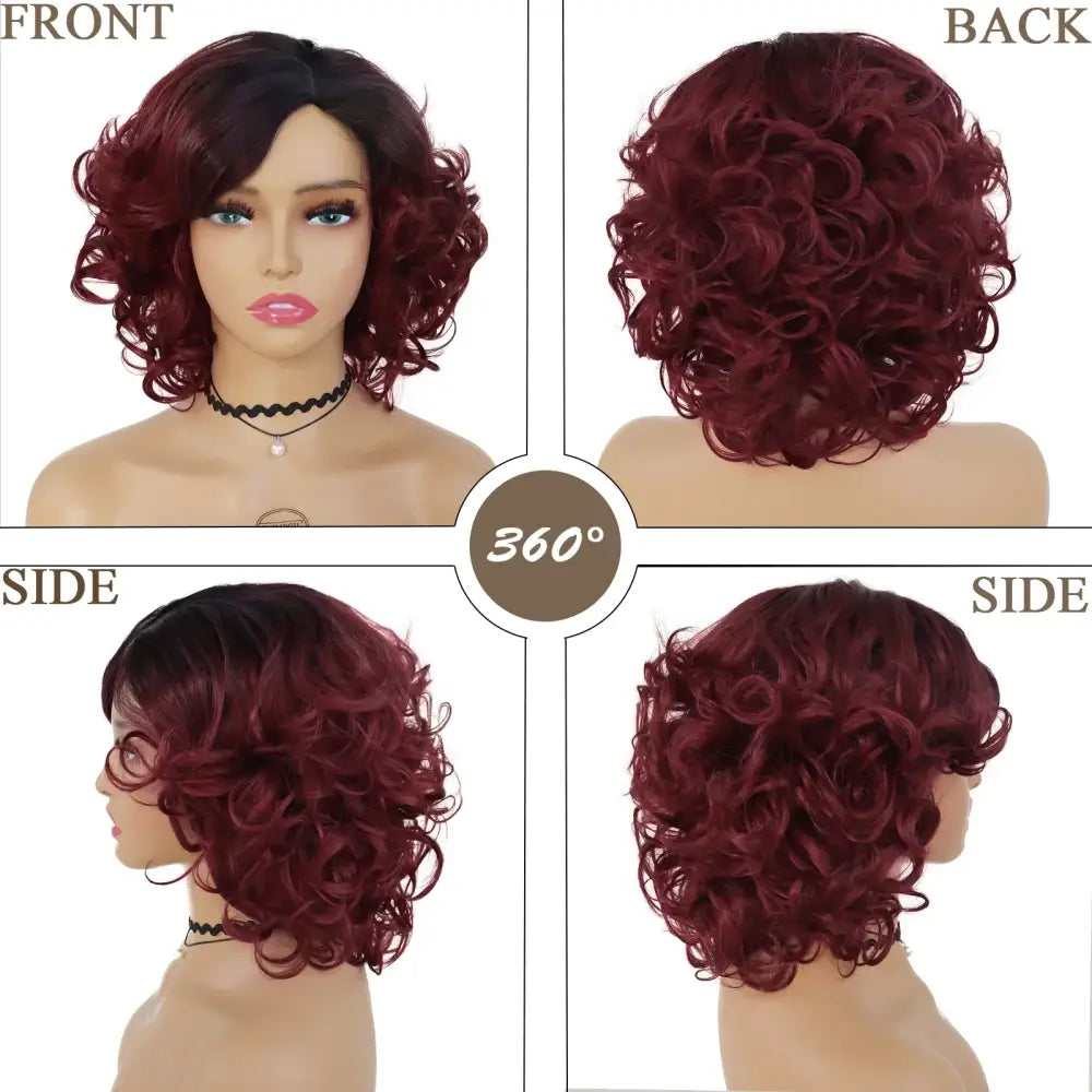 New Arrivals: Trendy Short Afro Curly and Curly Bob Wigs