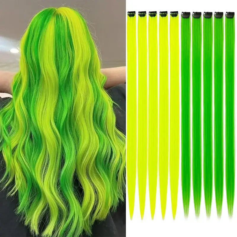 New Arrivals: Trendy Straight Colored Clip-In Hair Extensions - #5 / 22INCHES