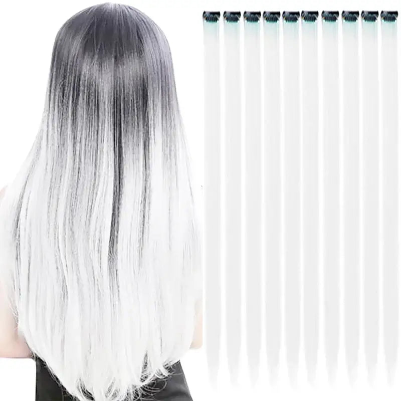 New Arrivals: Trendy Straight Colored Clip-In Hair Extensions - T27/30/4 / 22INCHES