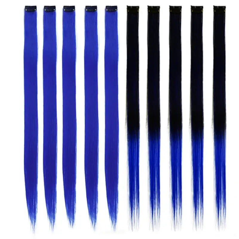 New Arrivals: Trendy Straight Colored Clip-In Hair Extensions - #99J / 22INCHES