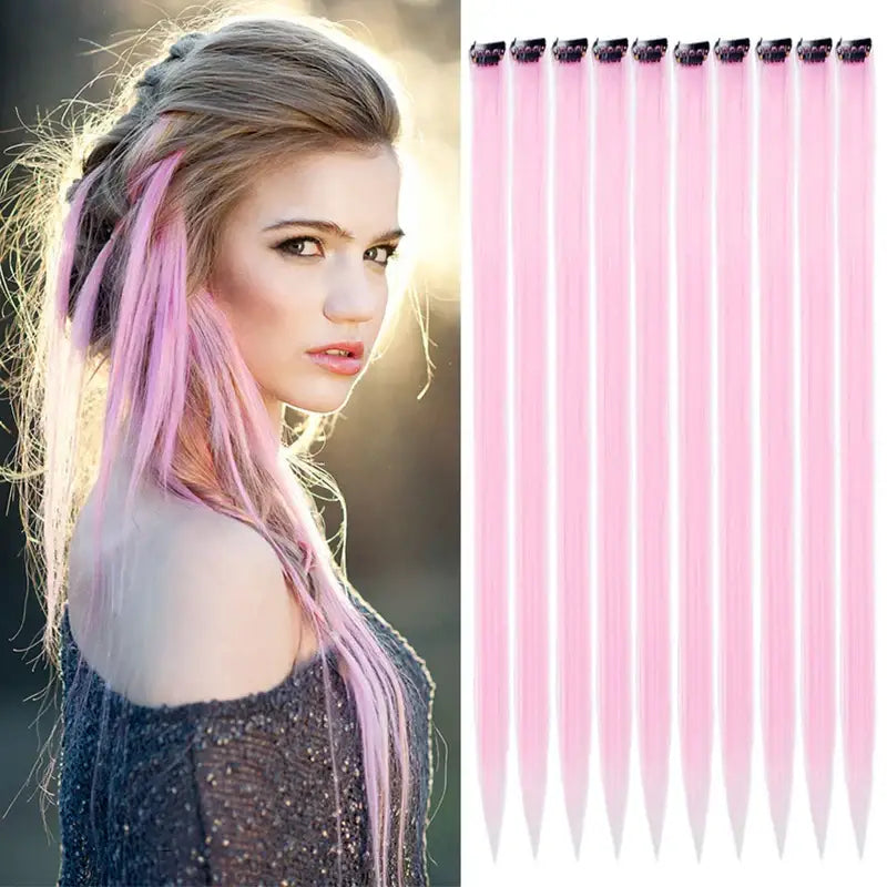 New Arrivals: Trendy Straight Colored Clip-In Hair Extensions - P18/22 / 22INCHES