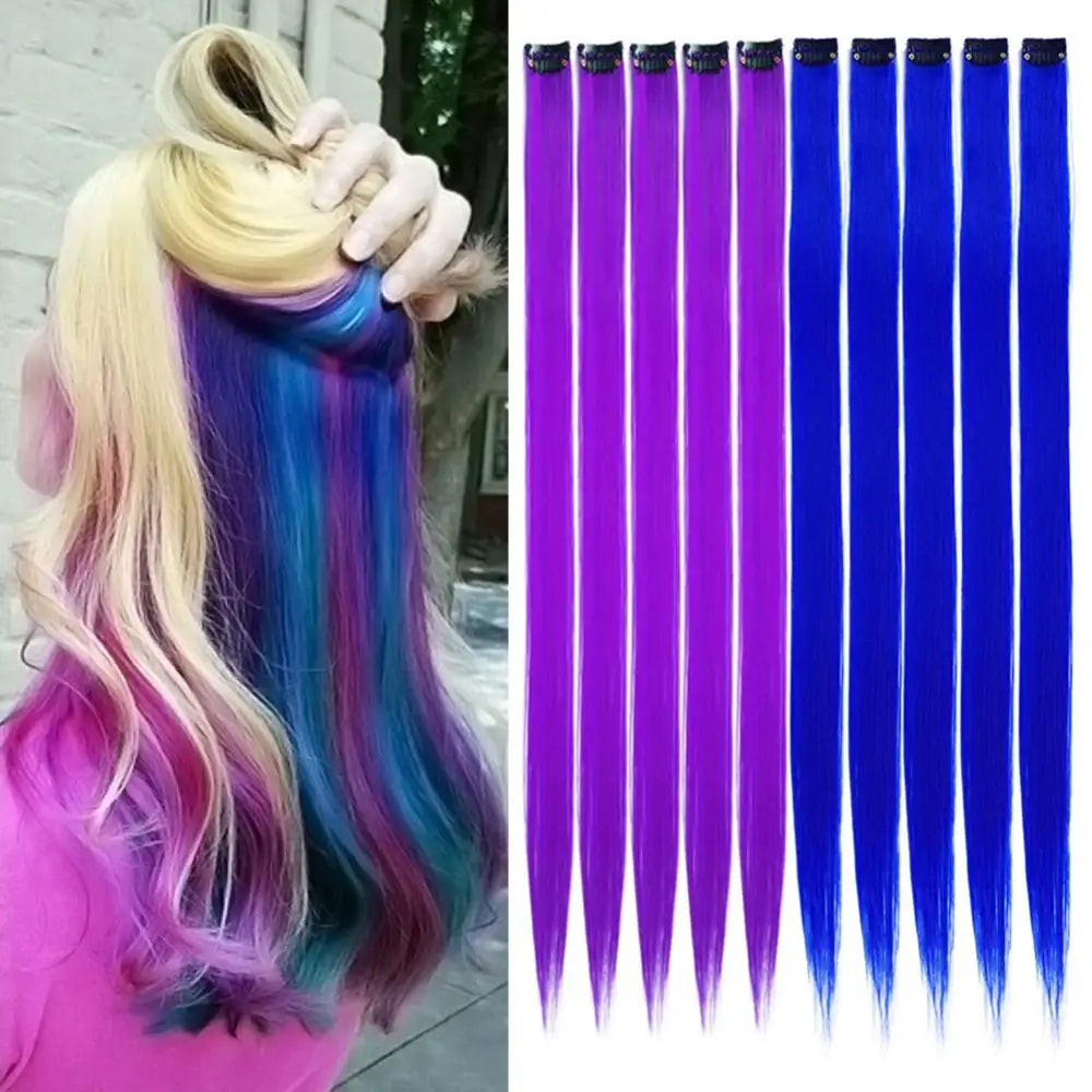 New Arrivals: Trendy Straight Colored Clip-In Hair Extensions - P2/350 / 22INCHES