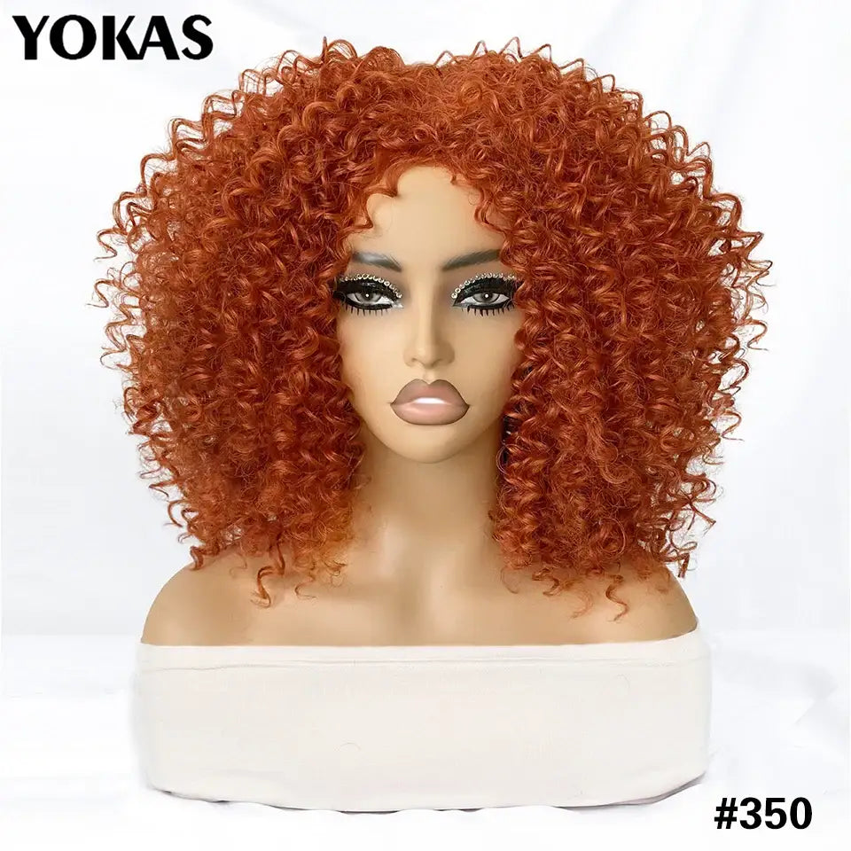 New Arrivals: Trendy Styles and Afro Kinky Wigs for Every Occasion - #350 / 1pc / 14inches