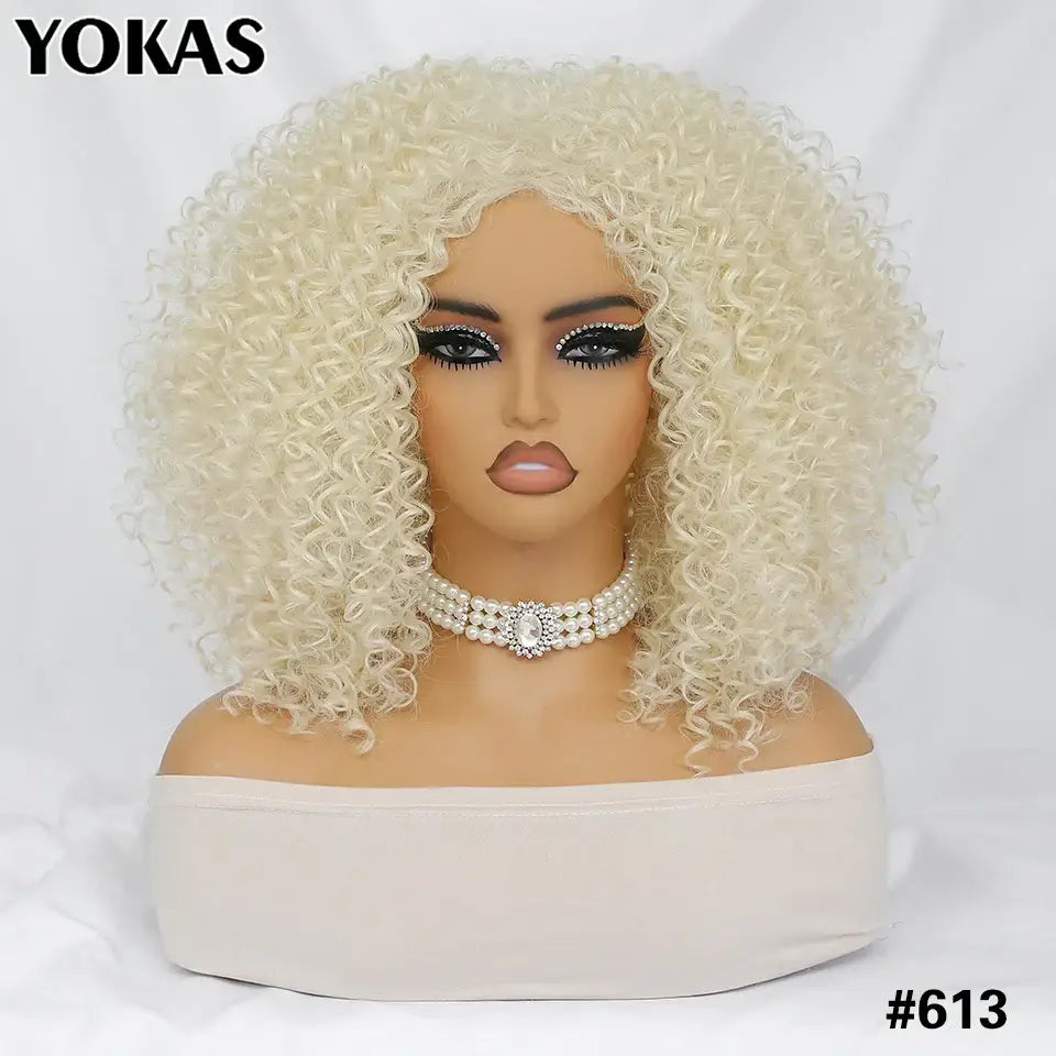 New Arrivals: Trendy Styles and Afro Kinky Wigs for Every Occasion - #613 / 1pc / 14inches