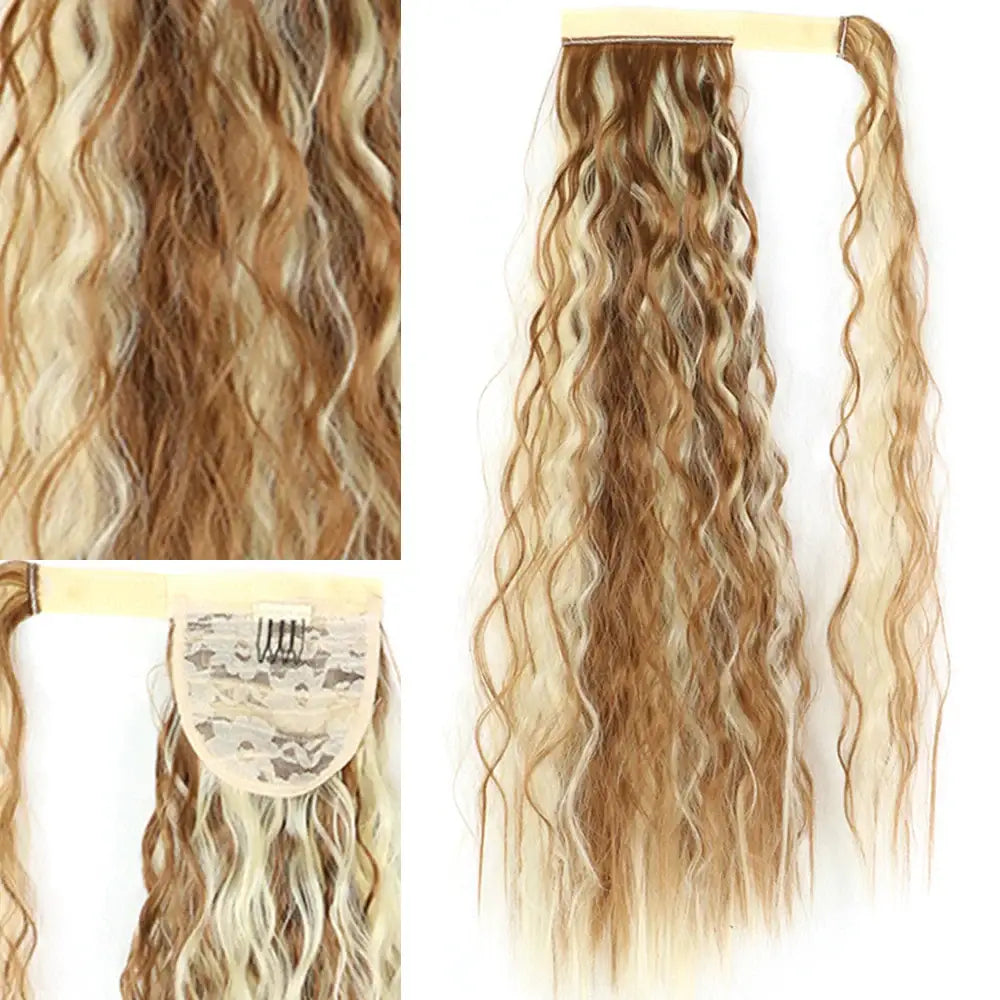 New Arrivals: Trendy Synthetic Corn Wavy Styles for Every Look - Q19-6H613 / 22INCHES