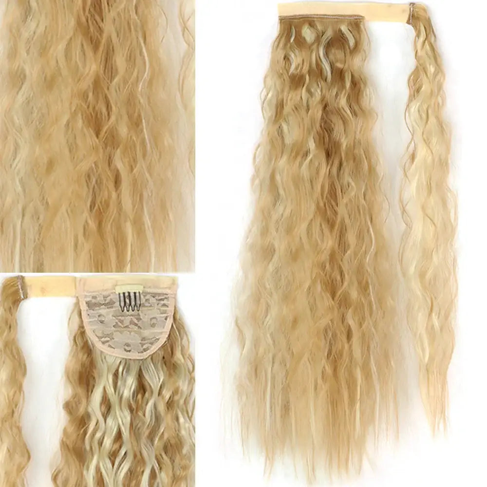 New Arrivals: Trendy Synthetic Corn Wavy Styles for Every Look - Q19-27H613 / 22INCHES